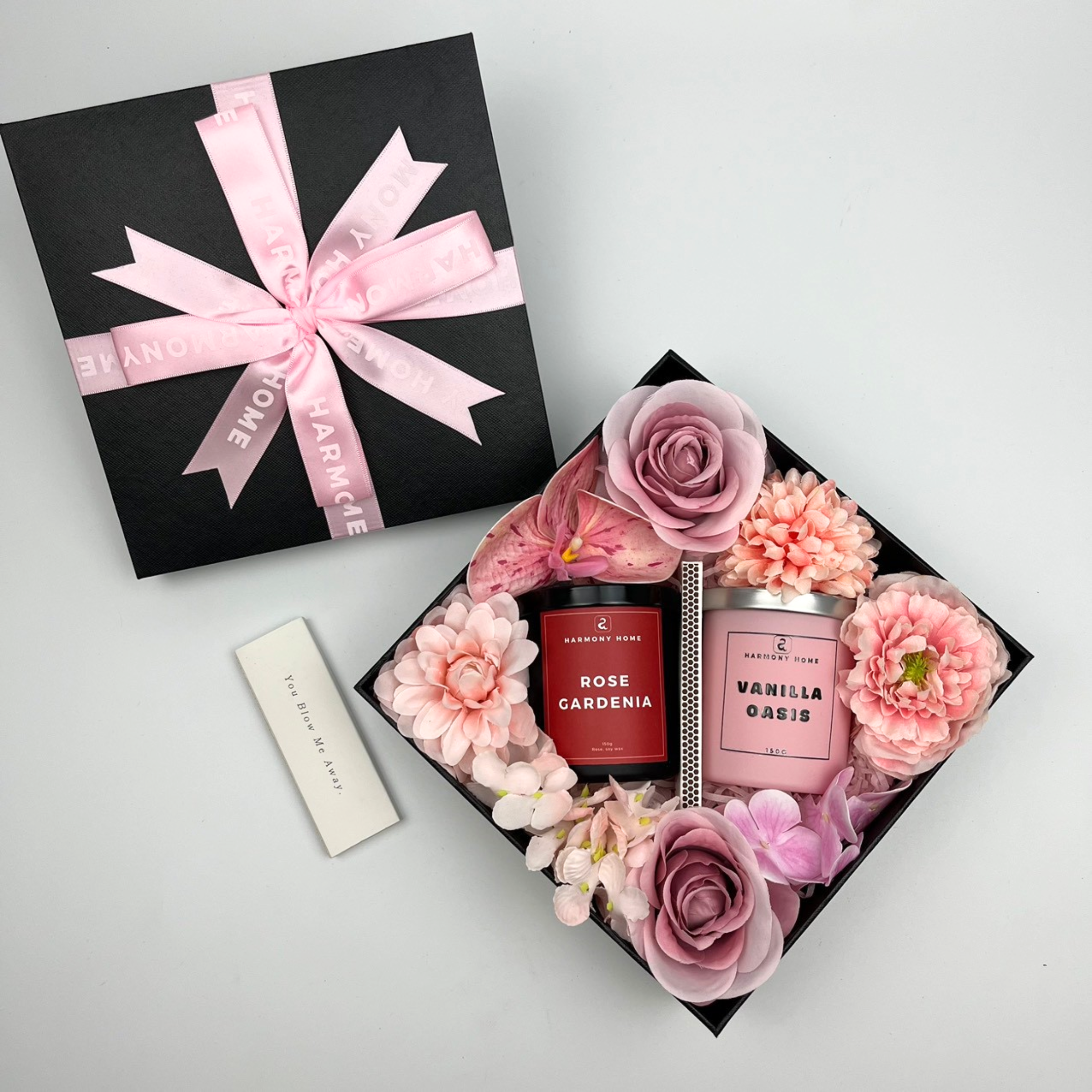 Bộ Quà Tặng Nến Thơm Rose Gardenia & Vanilla Oasis