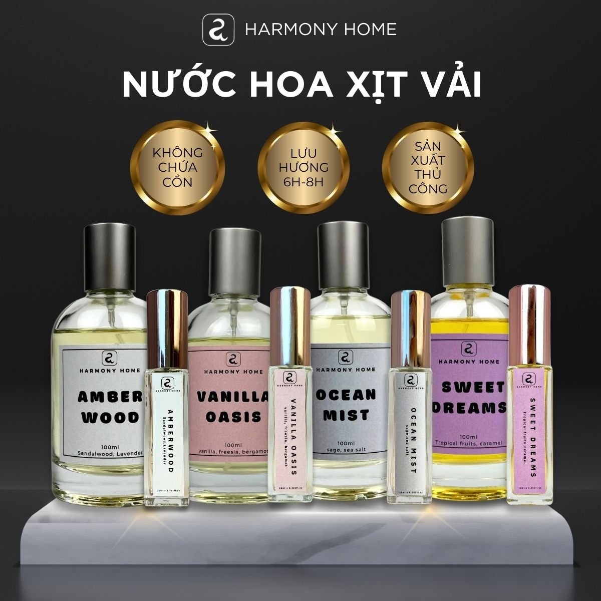 Nước hoa xịt vải