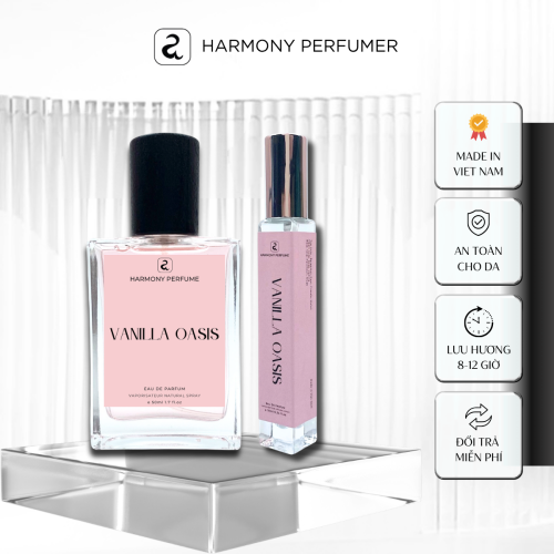 Nước Hoa Vanilla Oasis [A]Harmony Home – Hương Thơm Quyến Rũ và Lâu Phai Dung Tích 10ml