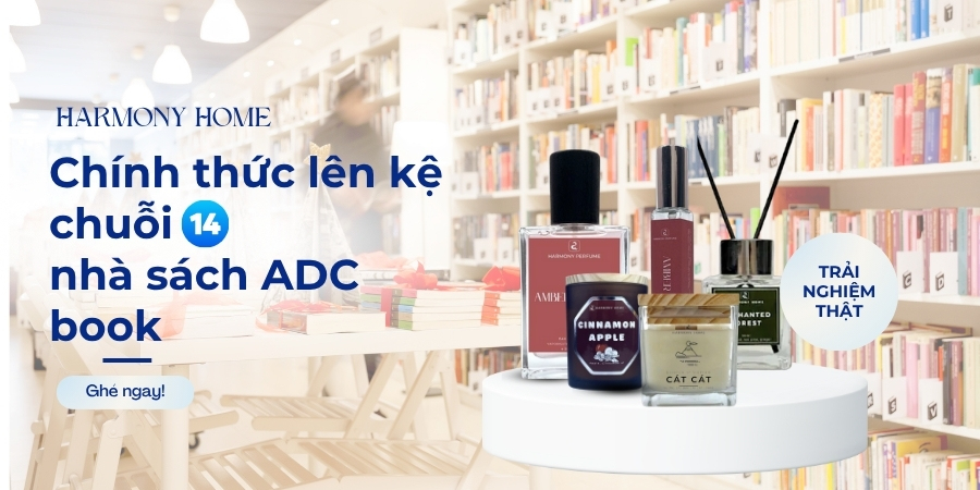 Harmony Home mở rộng hệ thống phân phối: Chính thức lên kệ chuỗi 14 nhà sách ADC book